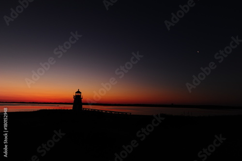 sunrise nantucket Brant Point lighthouse