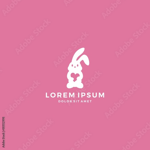 rabbit hare love logo