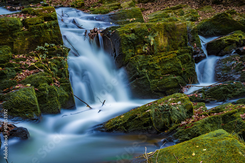 Wasserfall entlang der Selke Im wundersch  nen Harz