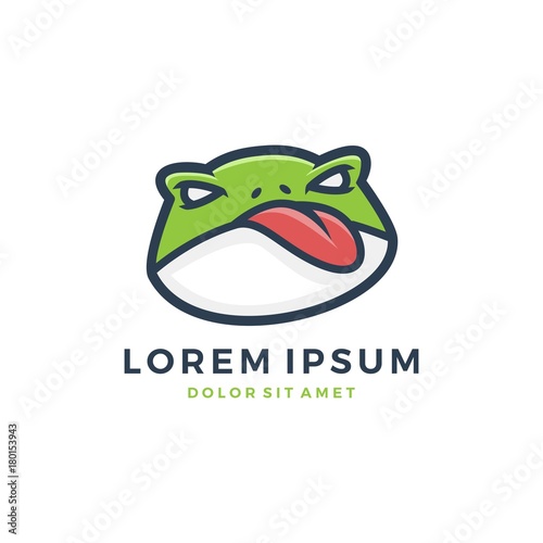 frog head logo