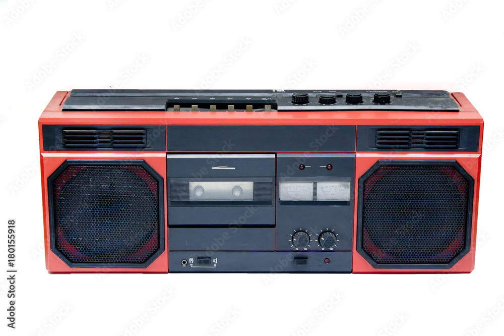 Obraz premium old tape recorder