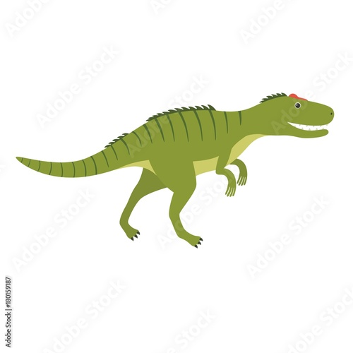 Allosaurus. Prehistoric animal