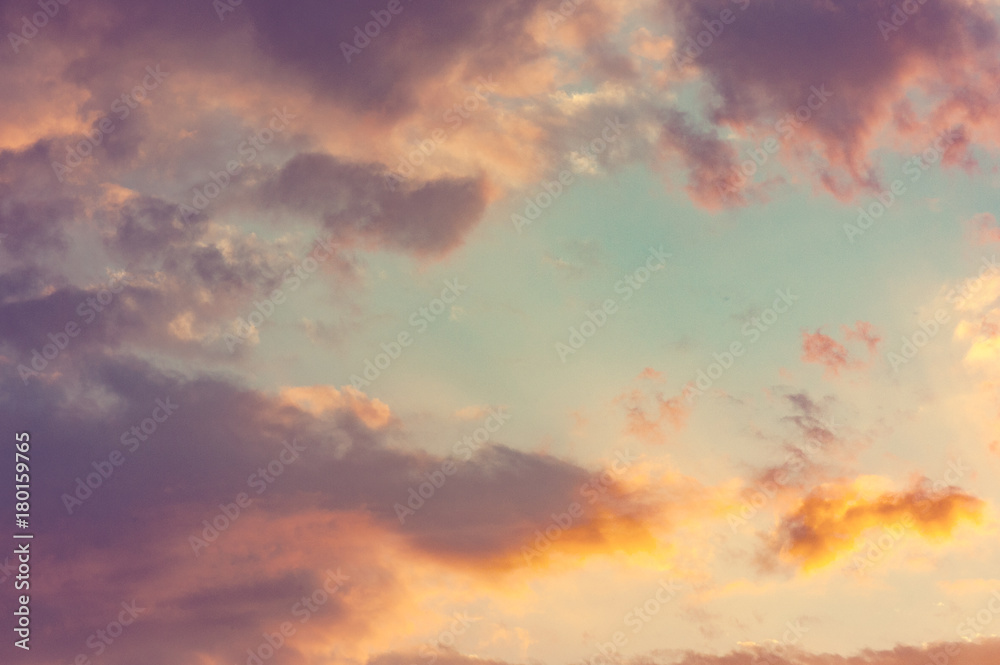 Tiny or tender sky texture or background