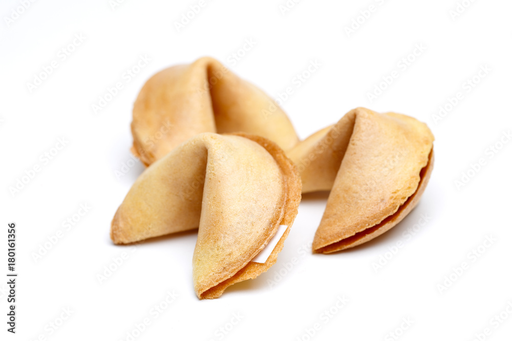 Cookies desires on pure white background Cookies desires on pure white background