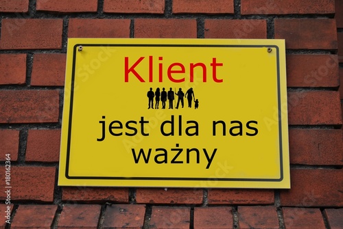 Klient jest dla nas ważny © bnorbert3