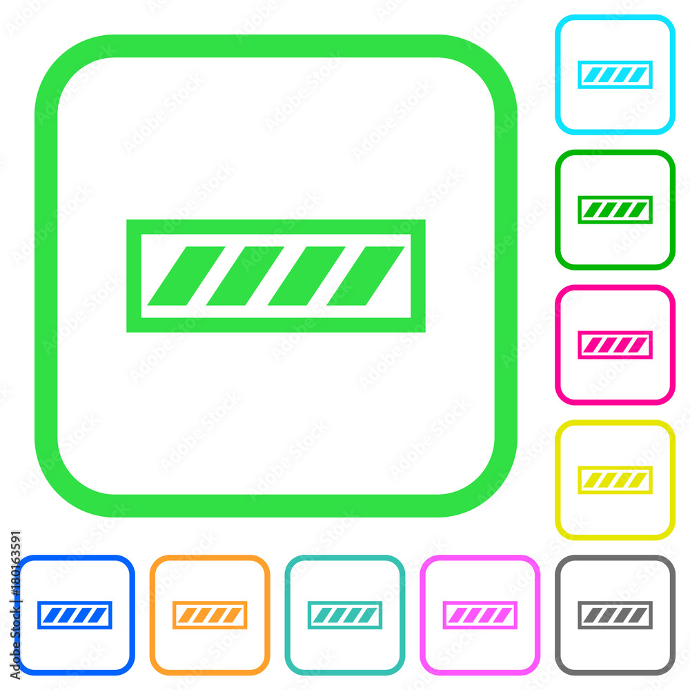 Progress bar vivid colored flat icons icons Progress bar vivid colored flat icons icons