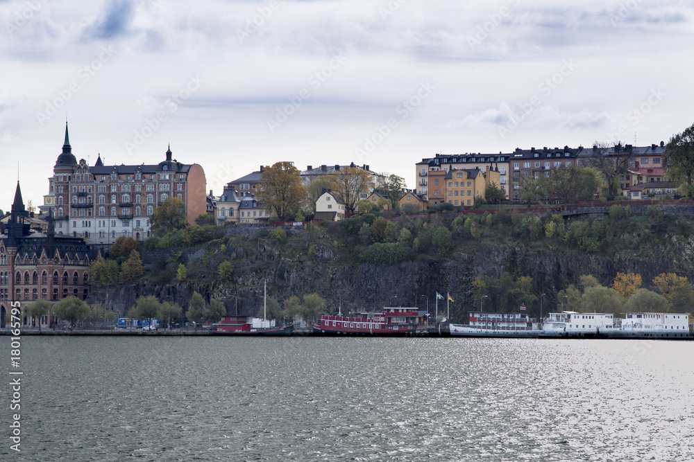 Fototapeta premium Waterfront Stockholm