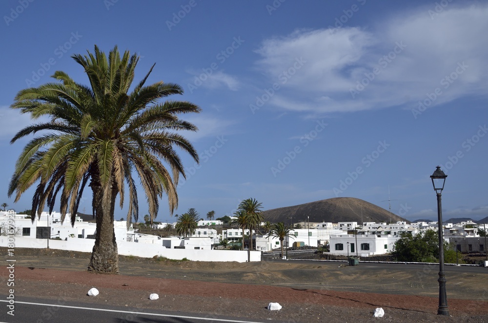 Ansicht von Uga, Lanzarote