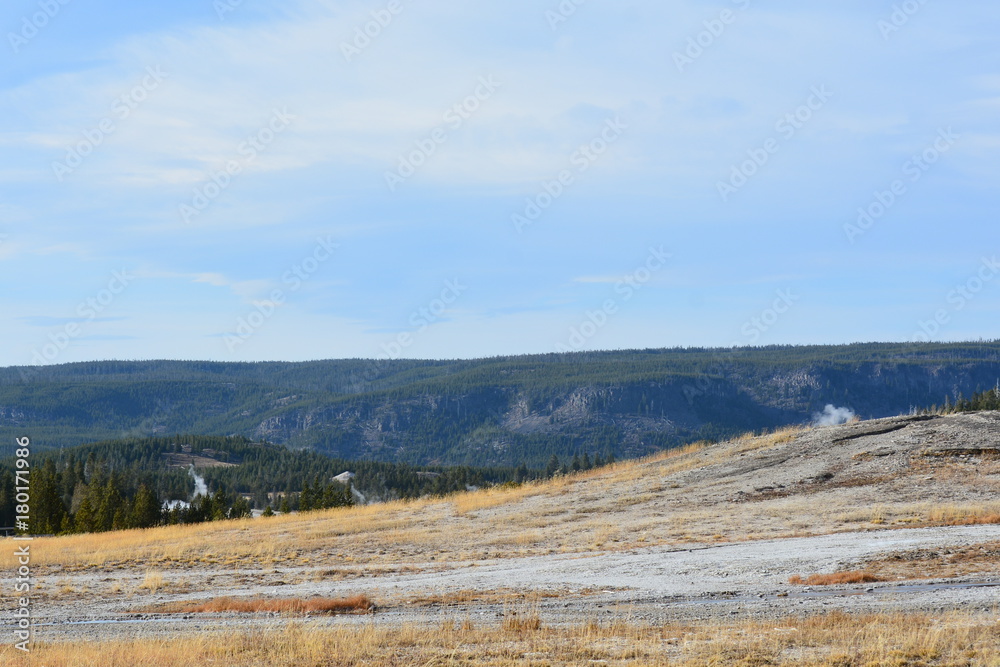 SeverL Geysers at Yellowstone SeverL Geysers at Yellowstone