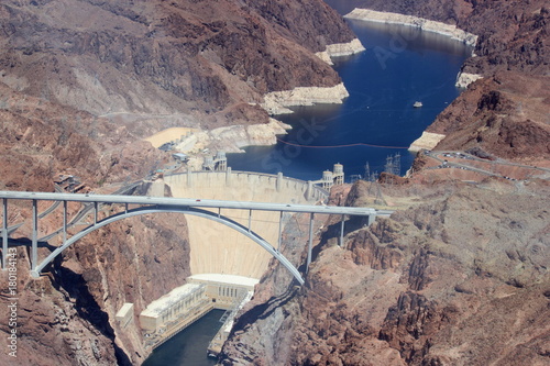 Hover Dam with Bridge