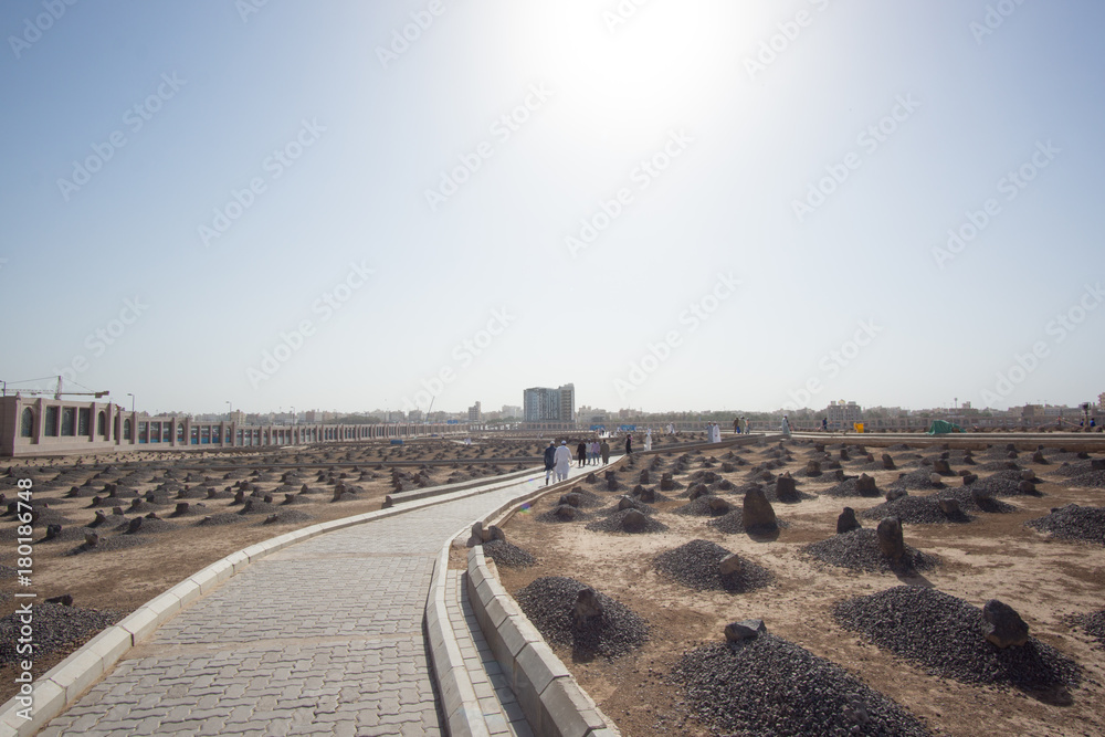 Jannat Al-Baqi‘ (Garden Of Baqi'‎) Is A Cemetery In Medina, Saudi Arabia, Located To The Southeast Of The Masjid Al-Nabawi (The Prophet's Mosque)