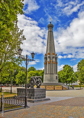 Памятник-часовня Героям войны 1812 года. Полоцк. Беларусь