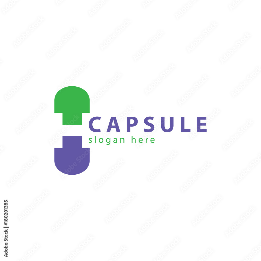H Letter capsule Cross Medical Logo