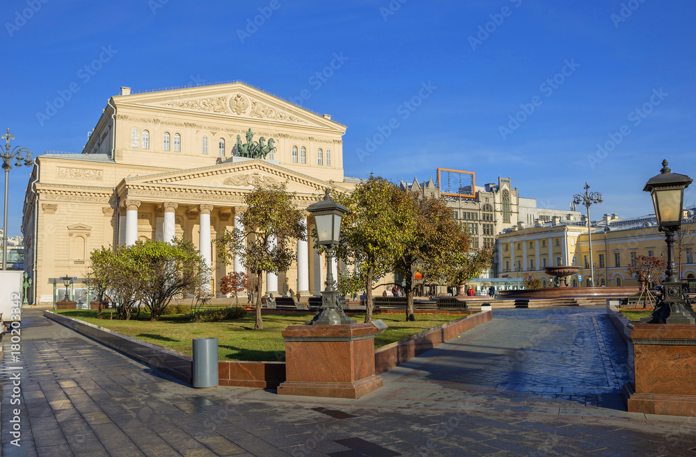 Fototapeta premium Россия. Москва. Большой театр.