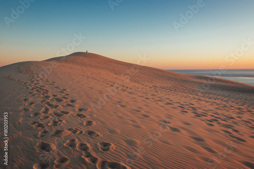 Photos The Great Dune of Pilat at sunset