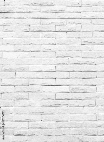 White brick wall background. gray texture stone concrete rock plaster stucco  paint pastel masonry block pattern  Construction architecture indoor seamless design modern room. House Interior surface.