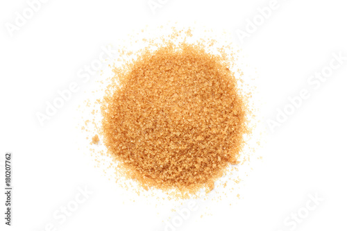 Pile of Cane sugar unrefined