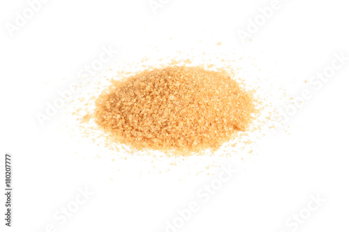 Pile of Cane sugar unrefined