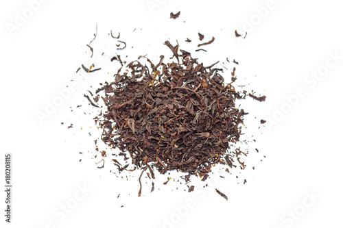 Pile of Indian black tea