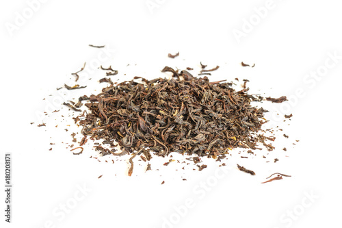 Pile of Indian black tea