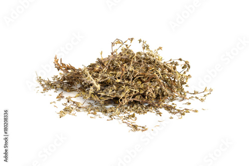 Pile of Dried wild thyme