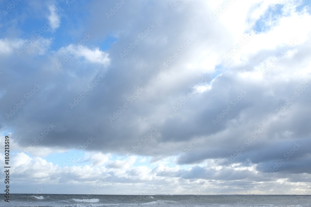 Sturmwolken über der Ostsee Sturmwolken über der Ostsee