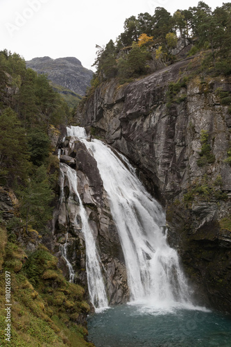 Glomnesfossen in Hjelledalen  Oppstryn  Norway