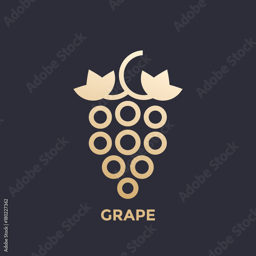 grape vector logo