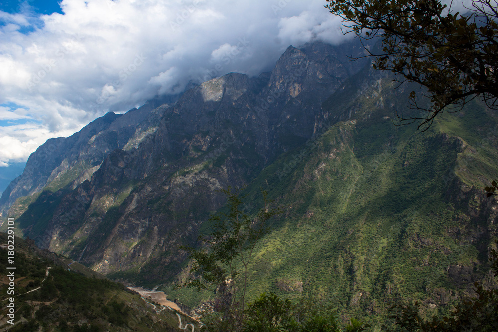 Chine Tiger gorge 2017 montagnes