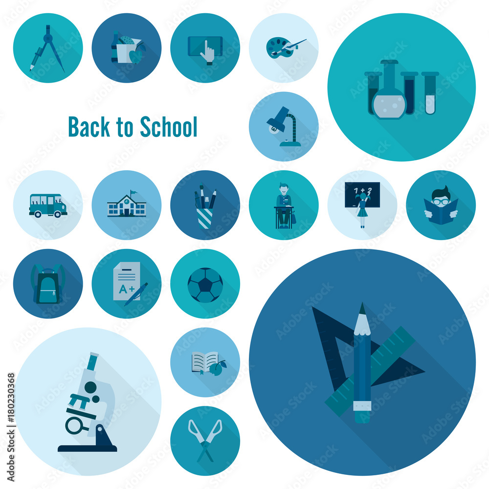 School and Education Icons
