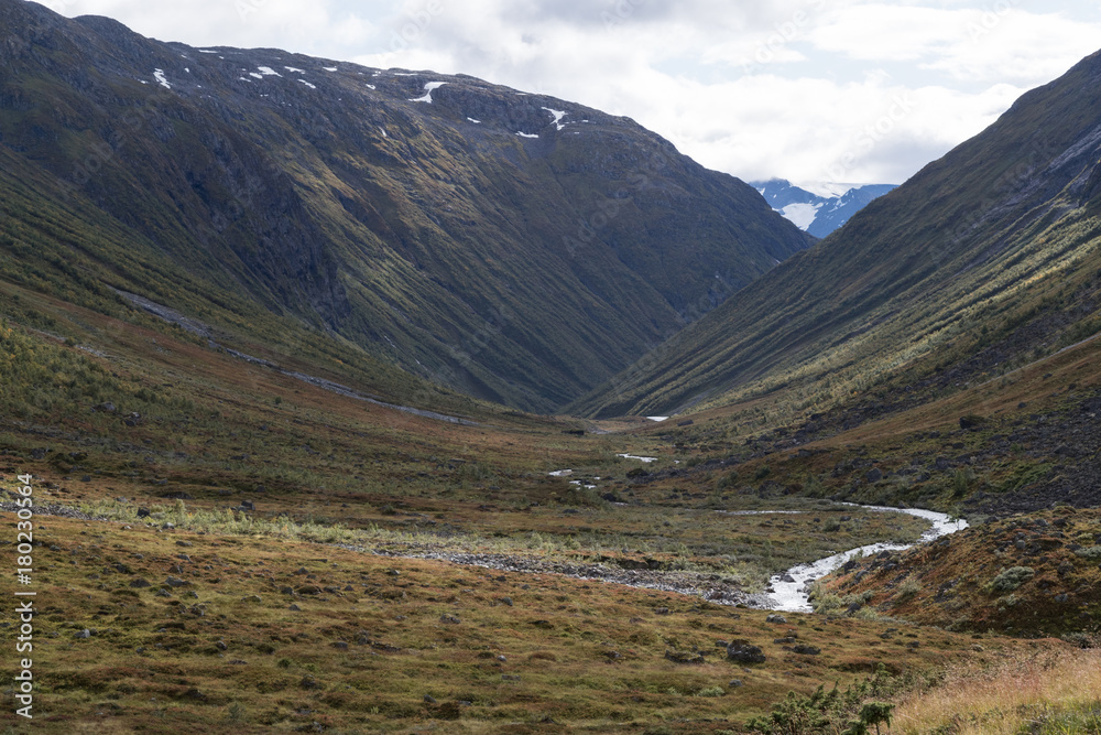 Scenic view from Glomsdalen, Stryn, Norway