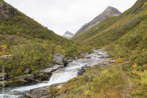 Scenic view from Glomsdalen  Stryn  Norway