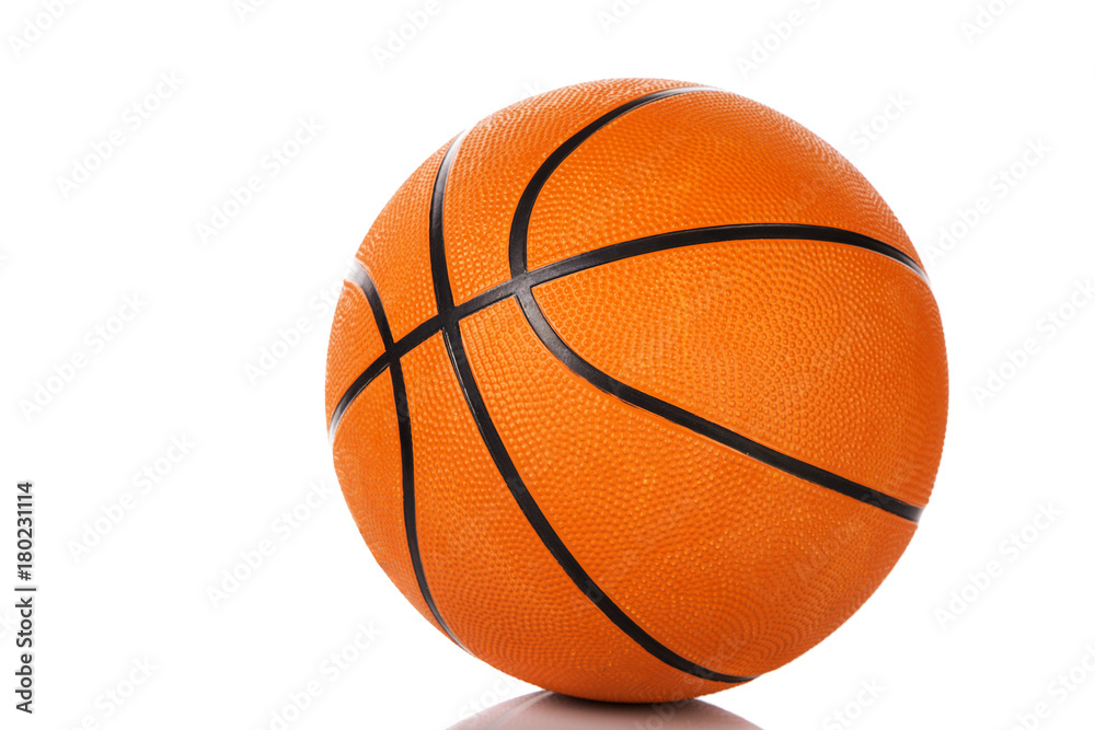  basketball isolated on the white background 