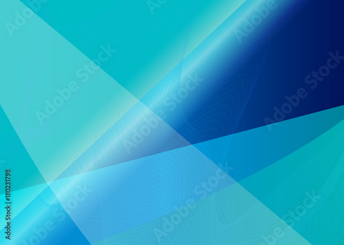 Blue Dynamic Abstract Background with copy space 