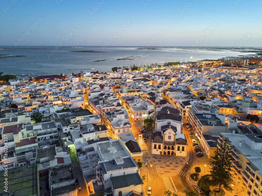 Traditional portuguese village of Olhao, Algarve, Portugal