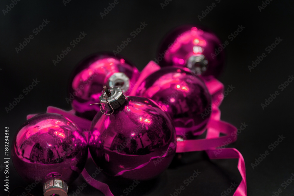 Pink baubles Pink baubles