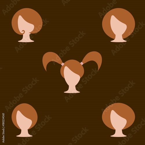 Women's and children's haircuts and hairstyles.