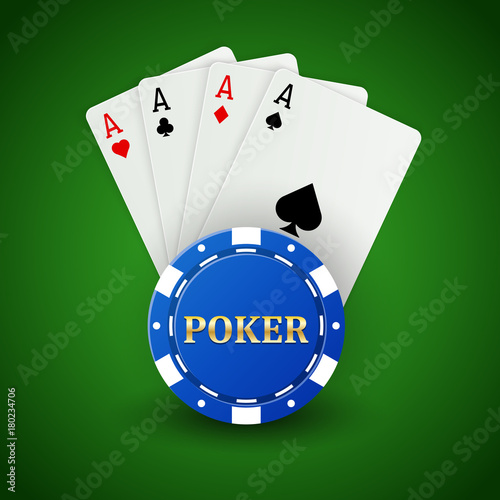 Casino poker background