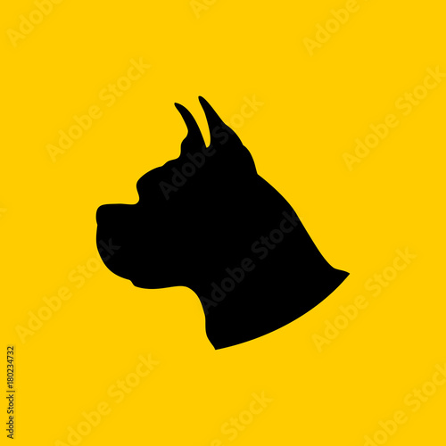 dog silhouette