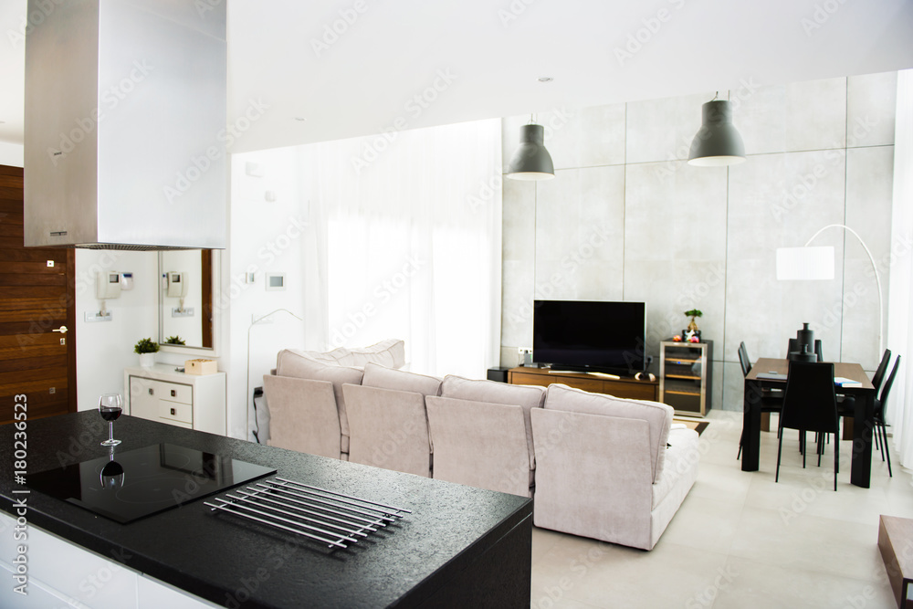 Fototapeta premium Luxury living room