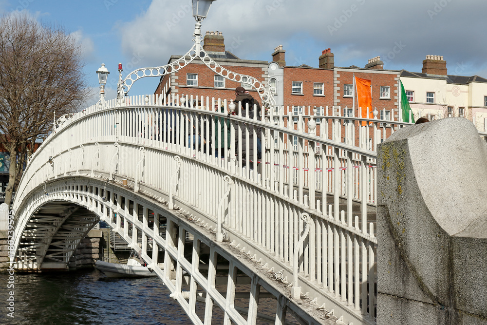 Ha'Penny Bridge pont de Dublin