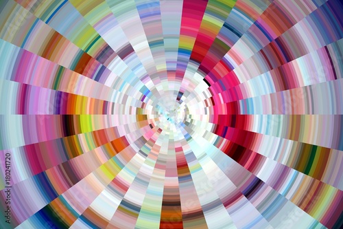 Colorful playful hypnotic abstract background