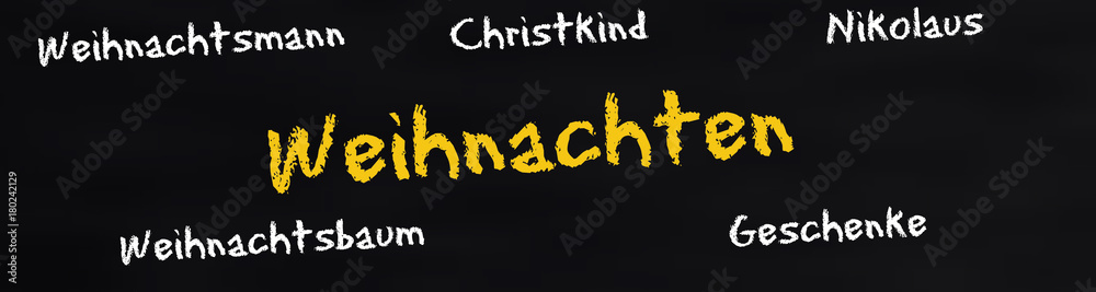 Obraz premium Weihnachtstafel