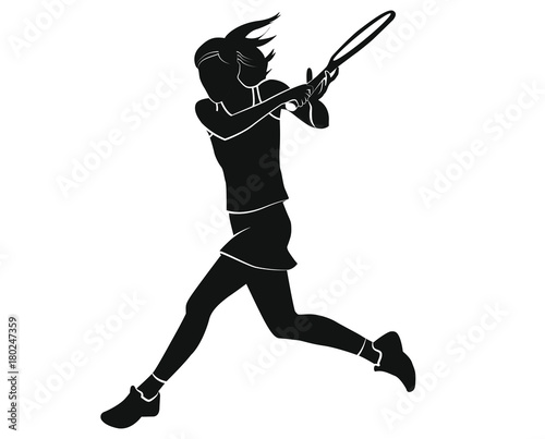 Joueuse de tennis