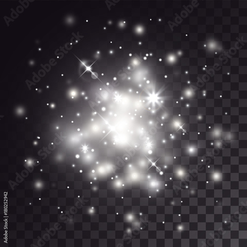 White fogginess light effect