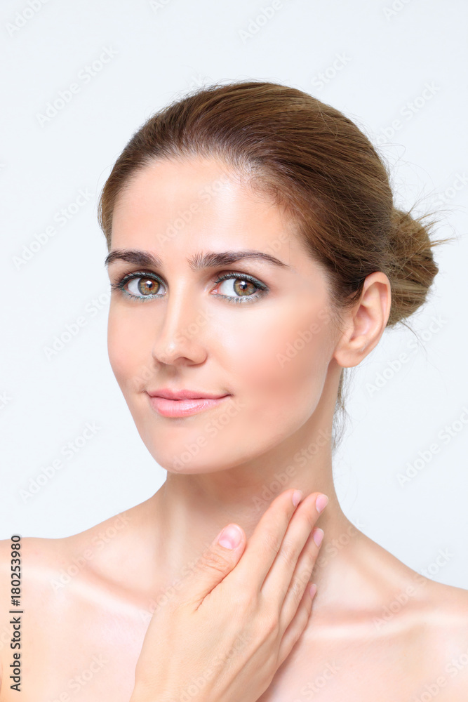 Portrait Of A Beauty Girl Portrait Of A Beauty Girl