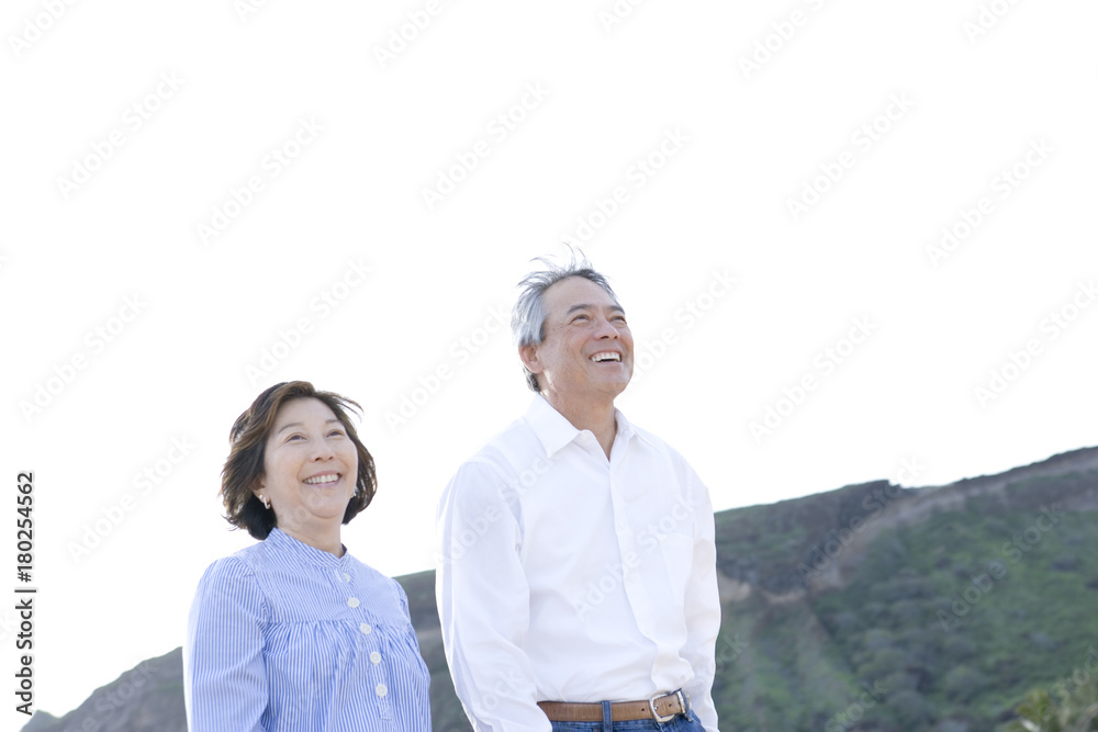 シニア夫婦のポートレート シニア夫婦のポートレート
