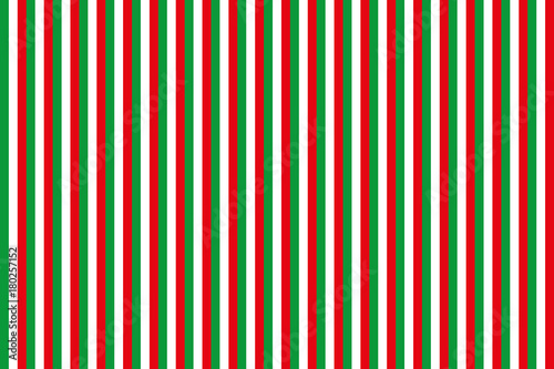 background of stripes in red, white and green