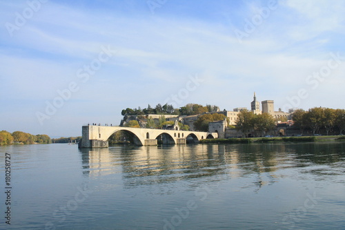 Avignon, cité des papes dans le Vaucluse, France 