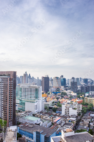 city buildings with blue sky © sky studio